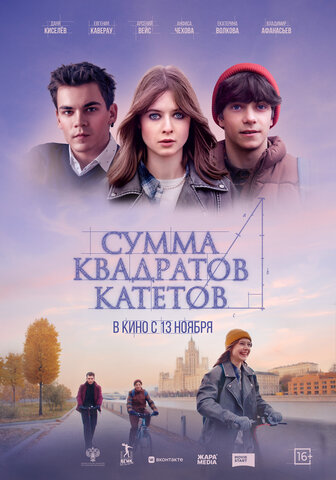 Сумма квадратов катетов постер